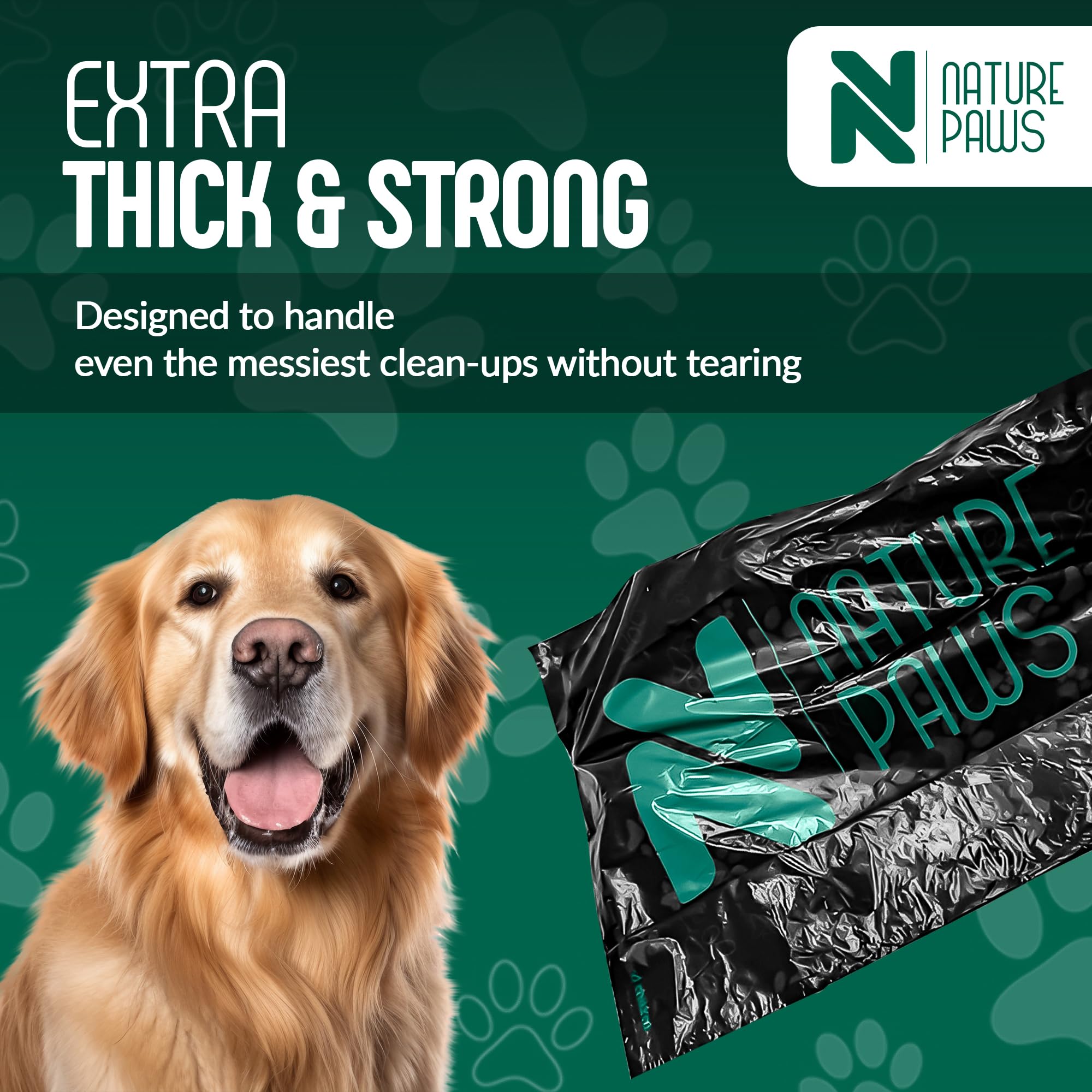 Nature Paws Dog Poo Bags
